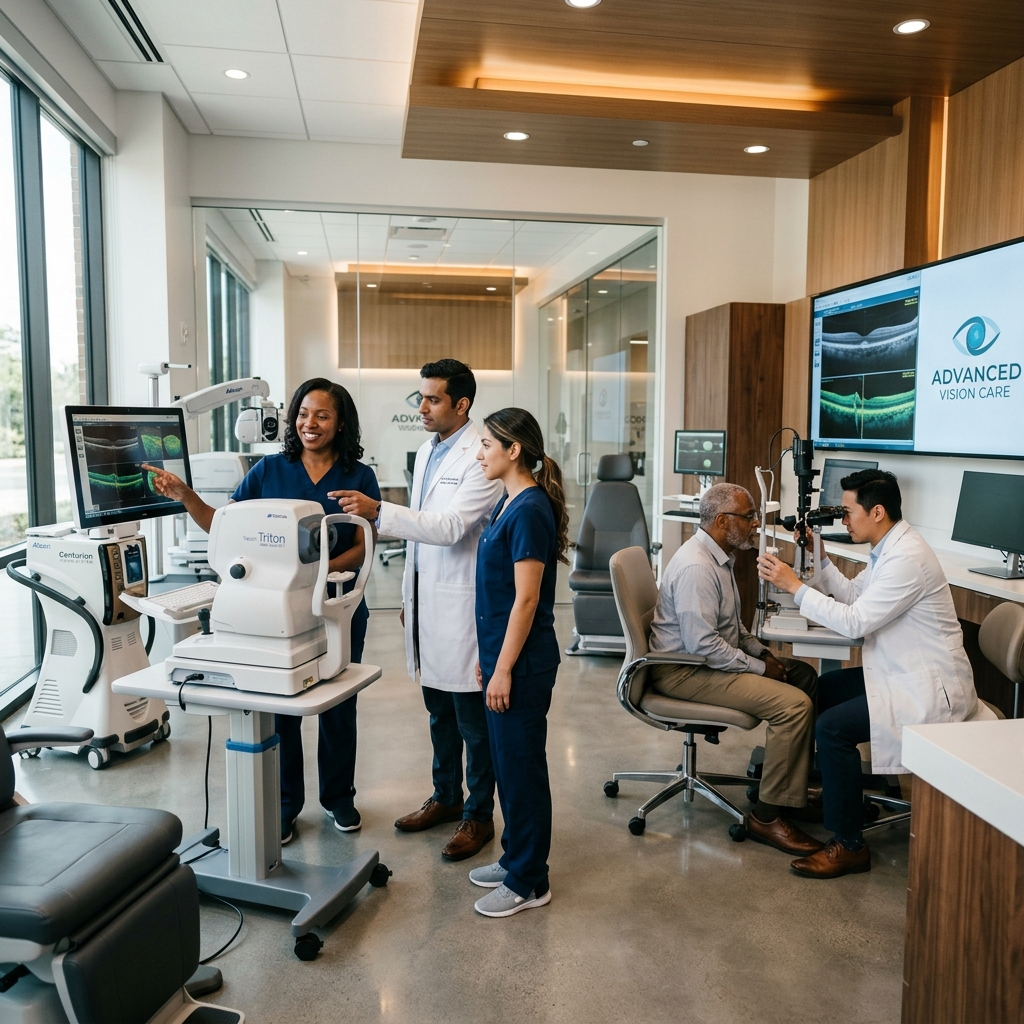 Clinical Team relying on Glaucoma One